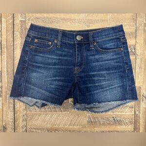 J. Crew Indigo Denim Jean Shorts - size 24